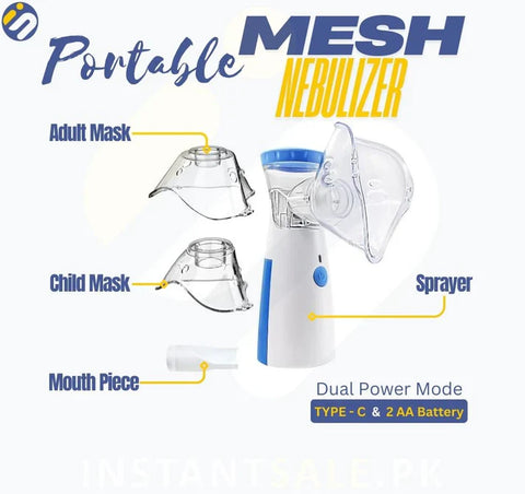 Portable Nebulizer for Travel and Household Use