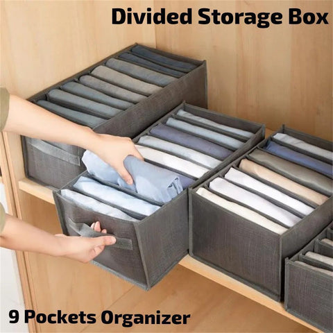 Woven Clothes Wardrobes Foldable Organizer
