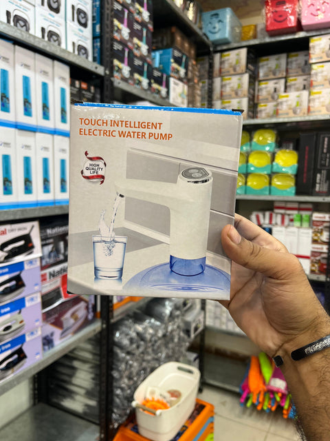 Touch Intelligent Electric Water Pump | USB Rechargeable Automatic Dispenser for Water Bottles & Gallons